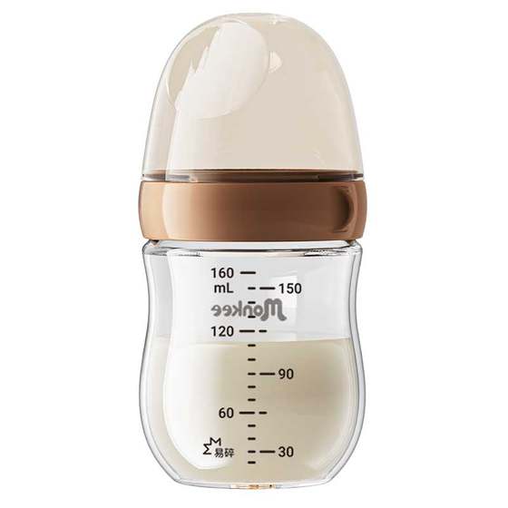 
Menghe glass bottle baby newborn baby drinking water replacement bottle universal adaptation Shixi bottle accessories pacifier