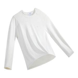 
Pull-back quick-drying long-sleeved women's bottoming outdoor hiking and running T-shirt yoga wear fitness wear white sports top