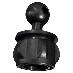 Aluminum alloy car bracket 17mm connection ball head extension rod mobile phone navigation car accessories 1/40,000 elbow
