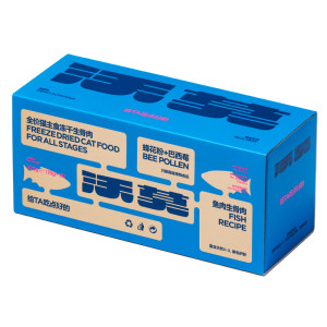 Newly upgraded formula Womo cat staple food raw bones and meat freeze-dried cats and kittens with more meat and less internal organs
