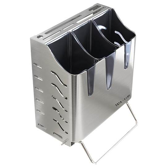 Stainless Steel Chopsticks Storage Rack Knife Holder Spoon Box