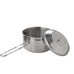 Huofeng outdoor stainless steel pots and portable camping pot