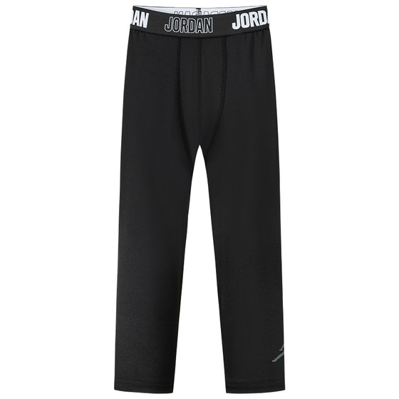 
Jordan children's clothing children's tight training trousers boys' leggings high stretch casual outdoor sports pants big children
