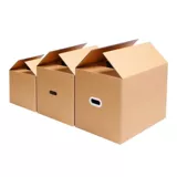 Большая коробка для переезда, ящик для хранения, пакет, увеличенная толщина