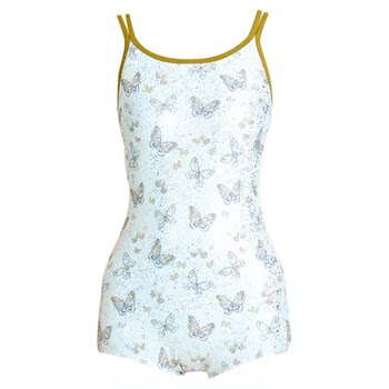 
New style butterfly women's flat horn one-piece swimsuit