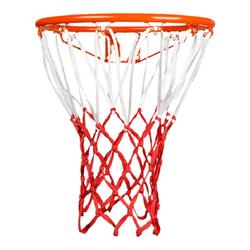 Bold Basketball Net Professional Basketball Net/basket Net Standard Basket Net Pocket Hoop Net Red And White 2 Pack