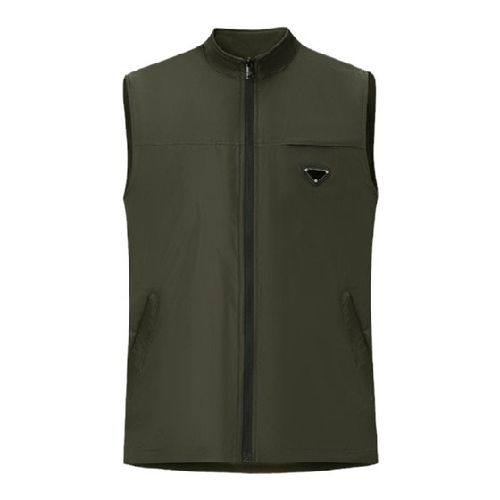 
'God' product! Two-sided Italian high-end men and women couples with autumn and winter plus velvet light business commuter vest trend