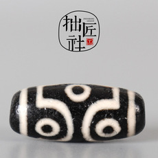 Украшения на руку 藏传西藏六眼天珠 原矿天珠配饰 diy佛珠念珠手串项链吊坠配珠