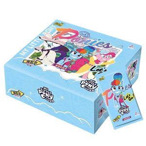 
Genuine card game Little Pony Card Fun Movie Pack 5 Bullet 5 Movie 4 Black Back CR single sale a whole box N2 yuan pack