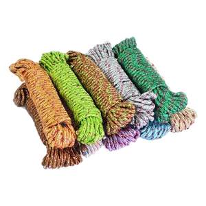 Thickened bundling rope outdoor clothesline drying quilt wear-resistant braided nylon rope clothes drying artifact car packaging rope
