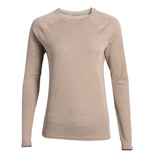 
Merino wool quick-drying clothing women's long-sleeved T-shirt outdoor hiking lightweight warm breathable underwear sports top L19