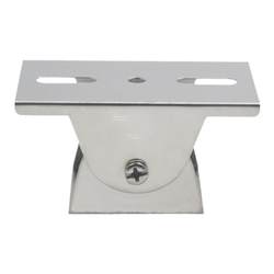 Surveillance camera stainless steel duckbill bracket
