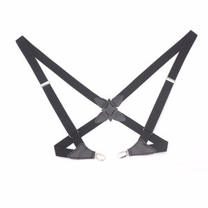Unisex formal suit, shirt clip, top anti slip shirt clip, fixed thigh loop, garter belt, sock clip