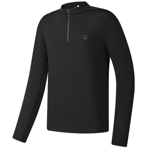 
FILA men's half-zip long-sleeved T-shirt 2025 spring new running fitness top