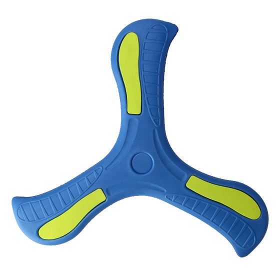 
Boomerang children's EVA three-leaf toy outdoor parent-child interaction fly back and forth to standard big dart safety New Year