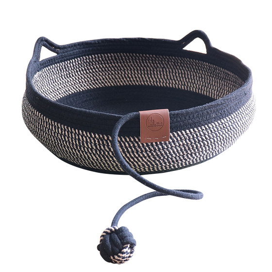 Winter warm cat nest, breathable pet nest for all seasons, washable and removable cat scratching board, scratch-resistant, wear-resistant and crumb-free