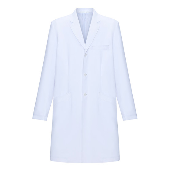 
[Executive style] Suit collar high-end medical work clothes white coat 2025 autumn and winter new style custom embroidered logo