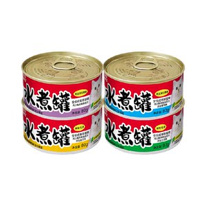 
Inabao cat canned boiled canned staple food can for young cats to prevent hair balls, zero glue, hydrating wet food, staple food bonito