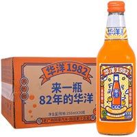 Huayu 1982 апельсиновый вкус 358 мл*20 стеклянные бутылочки с ароматизированной газированной газированной напиткой ананас апельсиновый грейпфрут грейпфрут