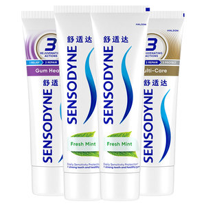 Comfortable anti -sensitive dental protection alliance 440g toothpaste fresh tone to clean the anti -gums home set genuine