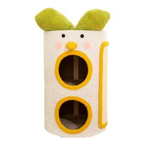 Cat climbing rack Cat nest integrated swords and numbness barrel four seasons universal multi -layer winter warm tree hole household small units do not occupy land
