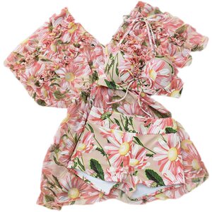 
2025 new couple swimsuits for women bikini split three-piece set to cover flesh to make them look slimming steel support to gather boxer trousers swimsuit