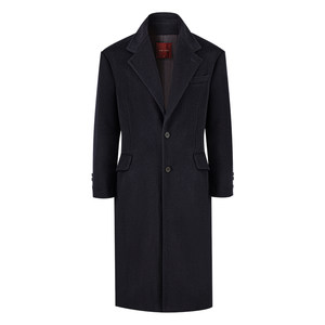 
Acme cultum cashmere wool thickened broad shoulder long Chester wool coat men's commuter business coat