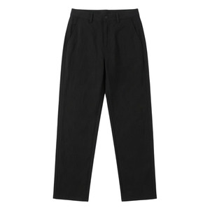 American niche high street vibe style slit and flared trousers men's draped high-end feeling stacked slimming floor pants
