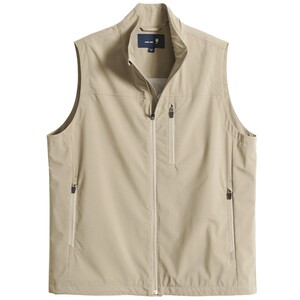 
Middle-aged daddy summer thin stand collar loose vest male middle-aged and elderly large size vest elderly old man grandpa horse clip