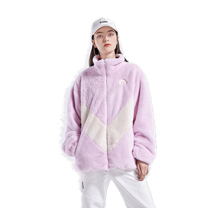 
Kappa Kapa lamb velvet jacket new couple imitation fur cotton jacket cardigan jacket