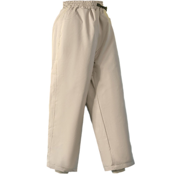 
Yalu children's down pants boys and girls thickened babies wearing warm trousers small and medium-sized children's winter pants