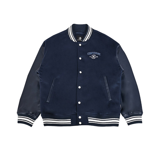 
Converse new men's and women's baseball cotton clothing trendy versatile simple fashion jacket UCJ695-695