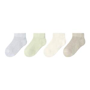 Nido Bear baby pure cotton socks summer thin A-type children's boat socks baby boy socks breathable women's mesh