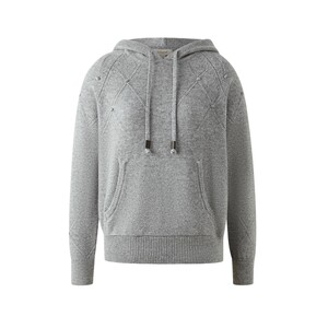 
[100% Merino Wool] Eland sweater women's hooded sweater top winter new style