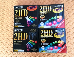 Maxell Maxwell 5,25-дюймовая дискета MD2-HD Большая 5-дюймовая дискета