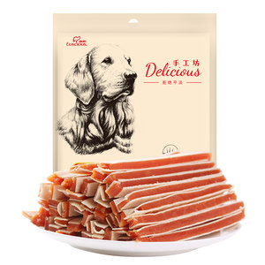 
Ruth Cod Chicken Sandwich Puppy Dog Snacks Teddy Golden Retriever Training Reward Teething Stick 200g