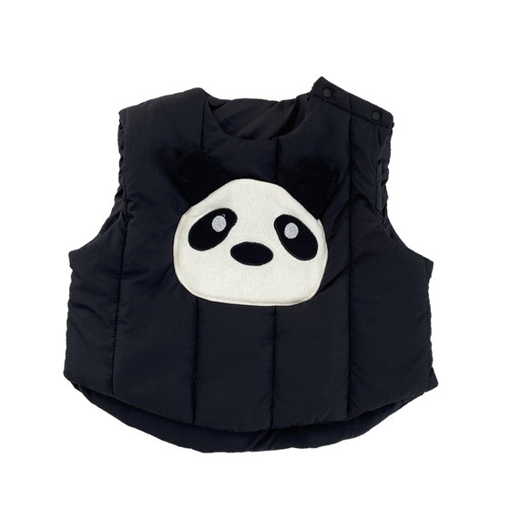 
Baby boy winter clothes cotton vest handsome girl cartoon animal thickened vest vest baby warm horse clip