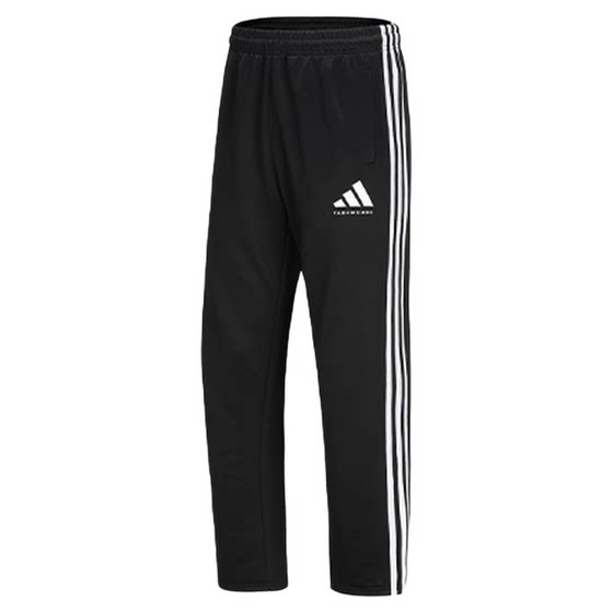 adidas Adidas sweatpants women's classic three-stripe running casual loose straight trousers authentic sweatpants
