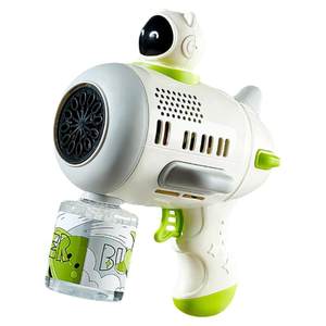 Bubble blowing machine toys for babies and children non-toxic internet celebrity popular handheld gun magic wand 2024 new electric boy and girl
