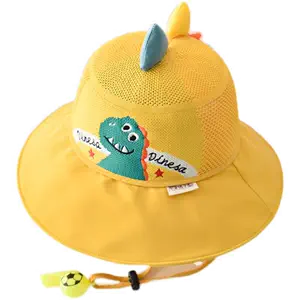 立體造型遮陽帽-黃色小恐龍- 公視購
