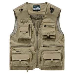 
In-home fishing vest men summer outdoor mountaineering function Luya multifunctional pocket tactical workwear photography vest