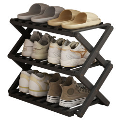 Zizhu simple and economical Nanzhu installation-free shoe rack