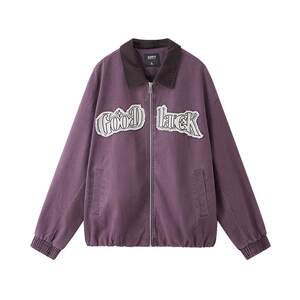 
Sanfu 2026 spring new men's patch embroidered star parka jacket street loose lapel jacket 516528