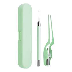 Glowing ear scoop set with light ear picking tool