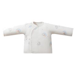 October Crystal Baby Tops, Autumn And Winter Baby Half-back Tops, Newborn Babies, Newborn Quilted Warm 0-march