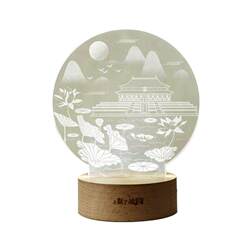 New atmospheric night light for the Forbidden City bedroom