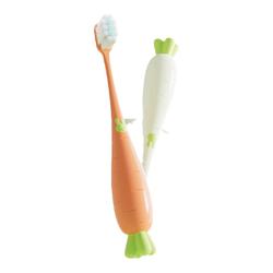 Set Spazzolino Da Denti A Pelo Morbido Per Bambini Carrot | Cambio Dei Denti Per Studenti Di 3-12 Anni