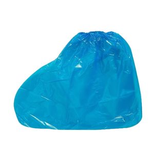 
Disposable rain boots waterproof shoe cover Anti-slip transparent plastic thickened wear-resistant foot cover rainproof high cylinder long cylinder