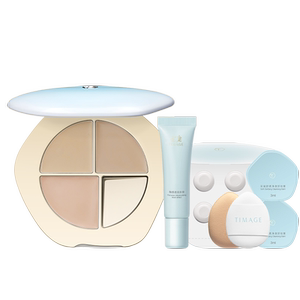 
[New Year Gift] Caitang TIMAGE Concealer Palette Three Color Concealer Covers Spots, Acne, Marks and Dark Circles