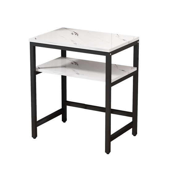 
Small table rectangular home bedroom single office long table workbench simple study table living room storage rack